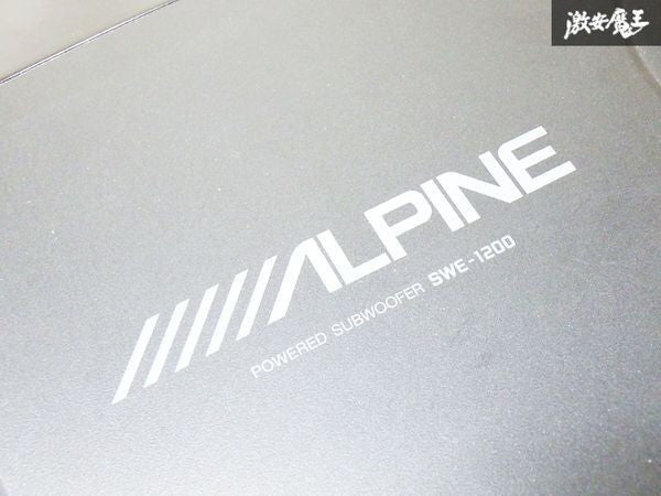 Alpine SWE-1200 Subwoofer Car Audio