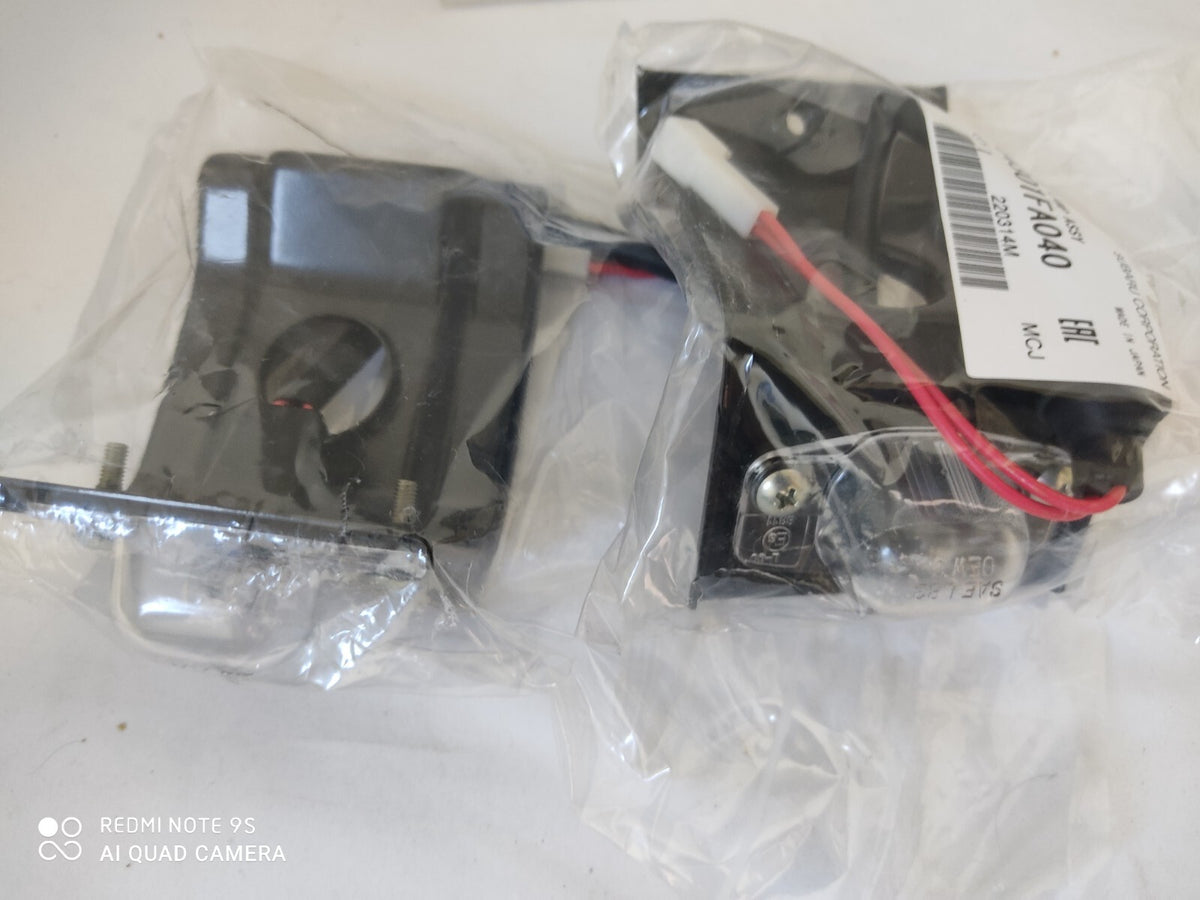 84301-FA040 x2 SUBARU GC8 Impreza WRX STI Rear Number Plate Lamp Light Set