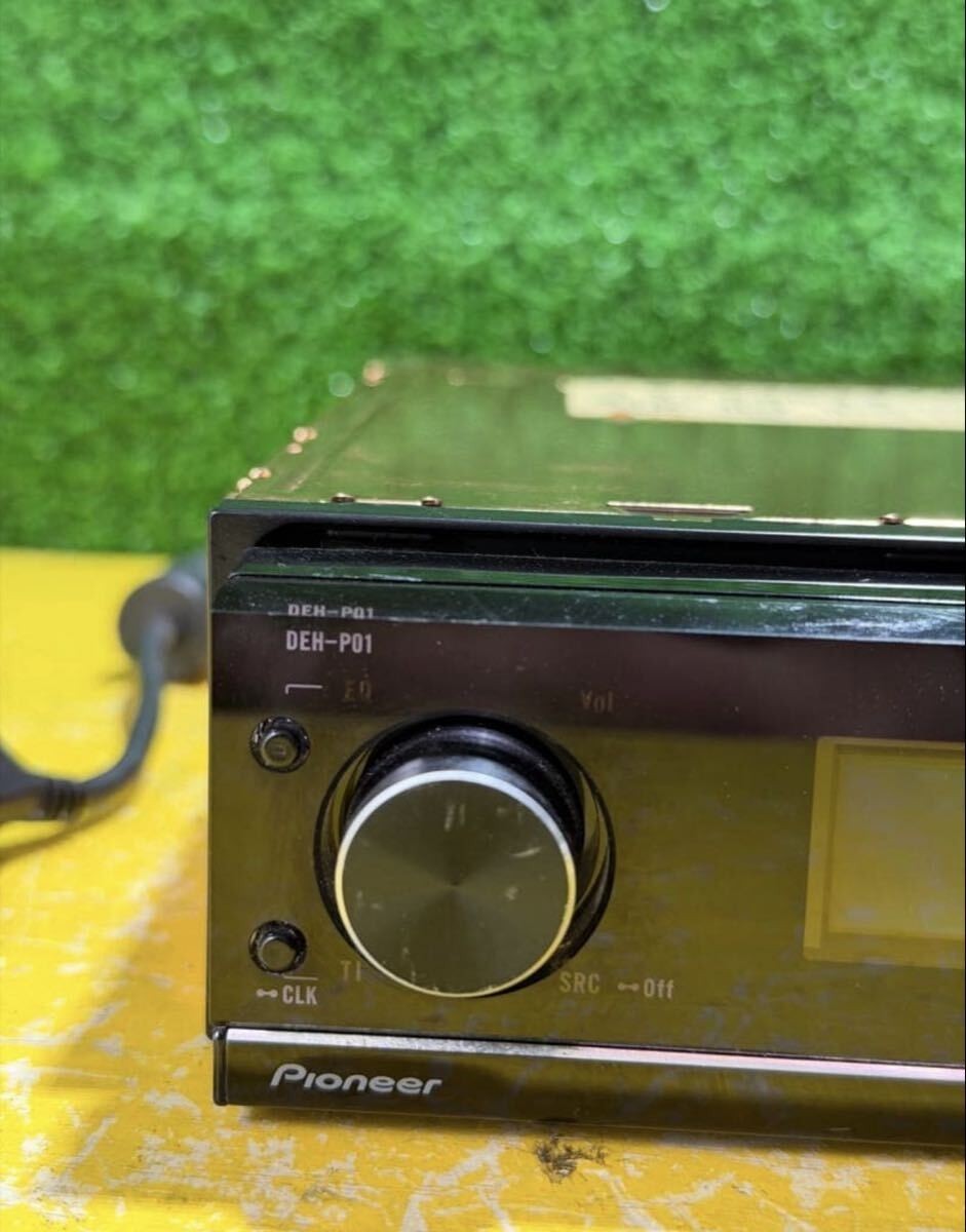 Pioneer DEH-P01 Amplifier-Less Car Head Unit CD Player USB WMA MP3 AAC WAV