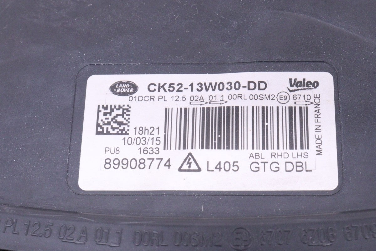 Land Rover Range Rover Vogue L405 LG3SB Left Headlight Genuine OEM