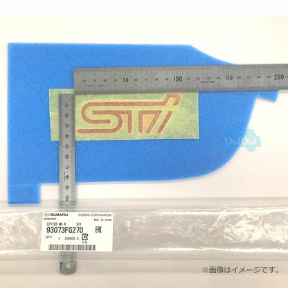 93073FG270 Subaru Genuine STI Rear Emblem Badge