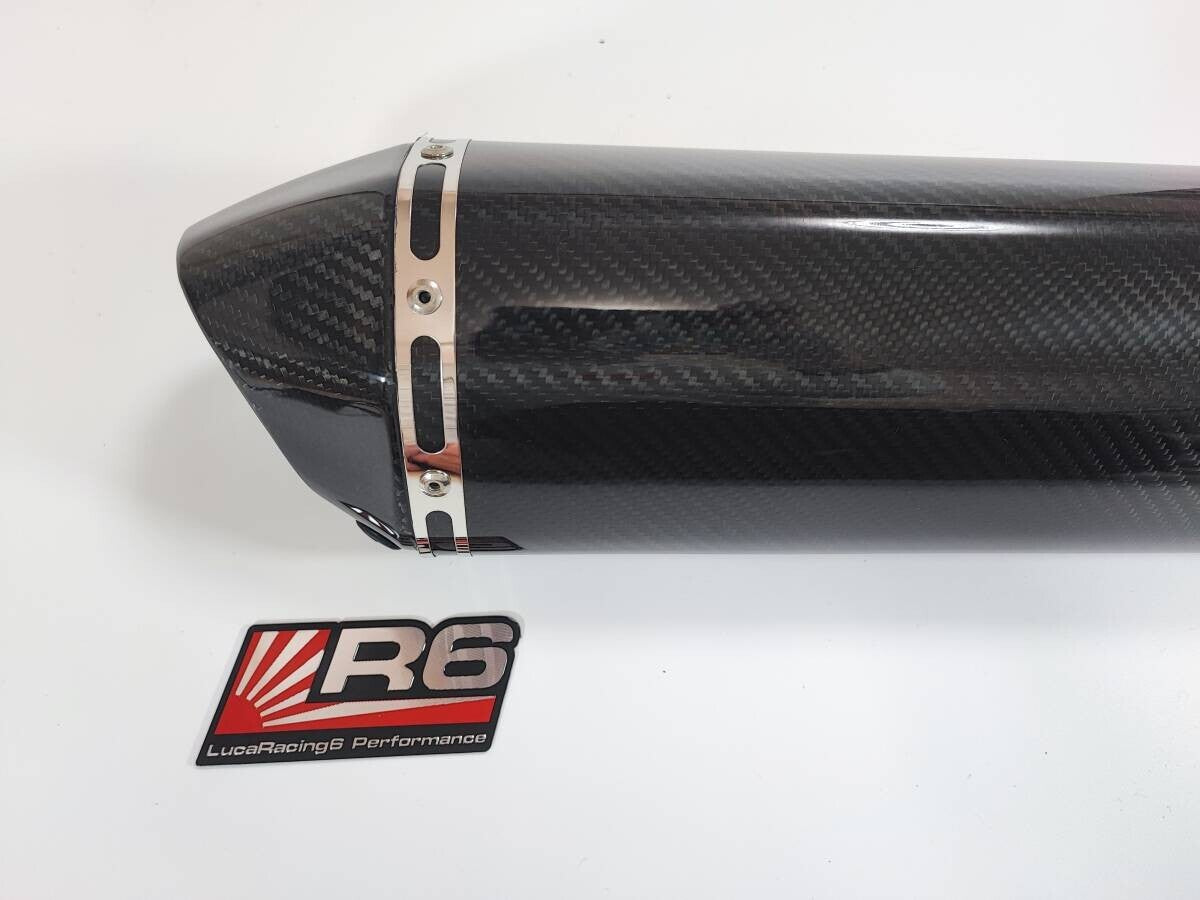 Dry Carbon Long Silencer 60.5/51 Type 1