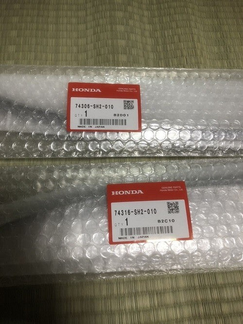 HONDA CR-X CRX EF8 SiR 88-91 Genuine Roof Side Molding Trim Right & Left Set OEM