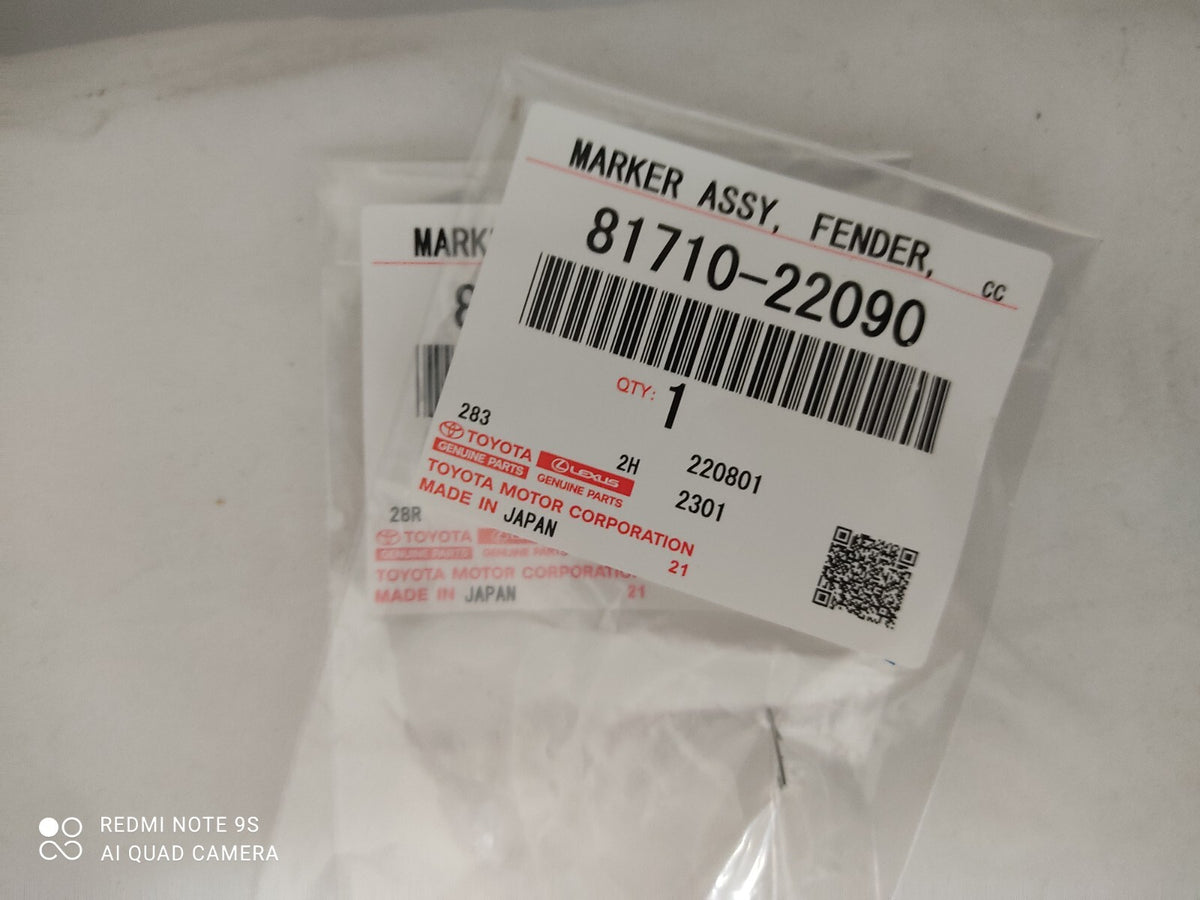 JZX100 Mark II Cresta TOYOTA Genuine Fender Marker ASSY Lamp Unit RH LH 1JZ JDM