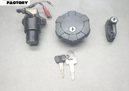 Yamaha TW200 2JL 1987-1998 Fuel Tank Cap Ignition Switch Key Cylinder OEM