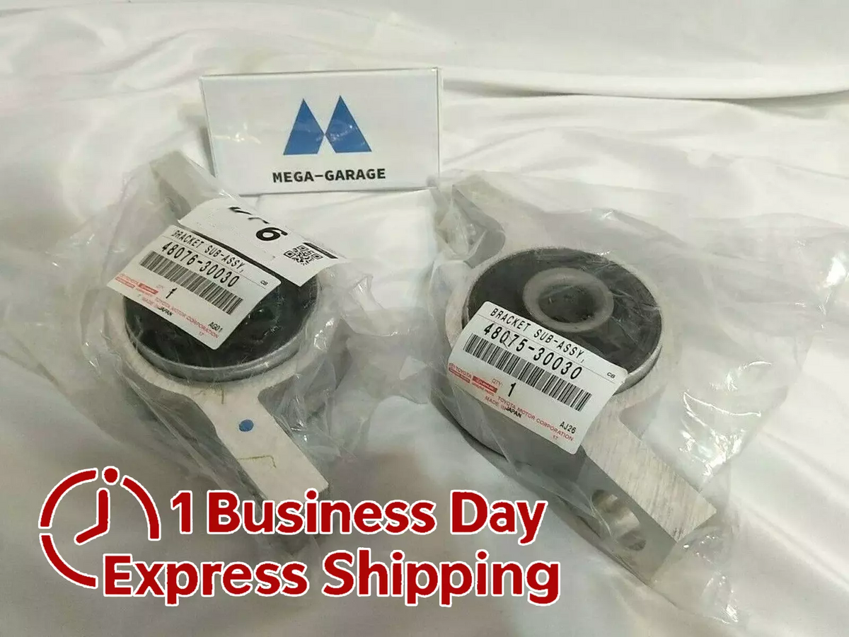 Lexus Front Lower Control Arm Bushing Set Genuine 48075-30030 48076-30030