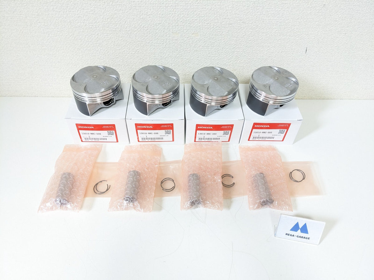13010-RRC-000 HONDA Genuine CIVIC TYPE R FD2 K20A K20Z Piston Set of 4 Pcs OEM