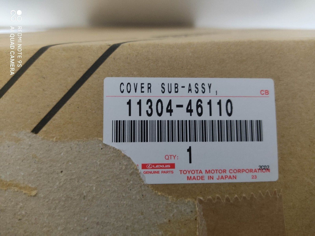 11304-46110 Genuine TOYOTA Timing Belt Cover SUB ASSY NO.3 ARISTO SUPRA