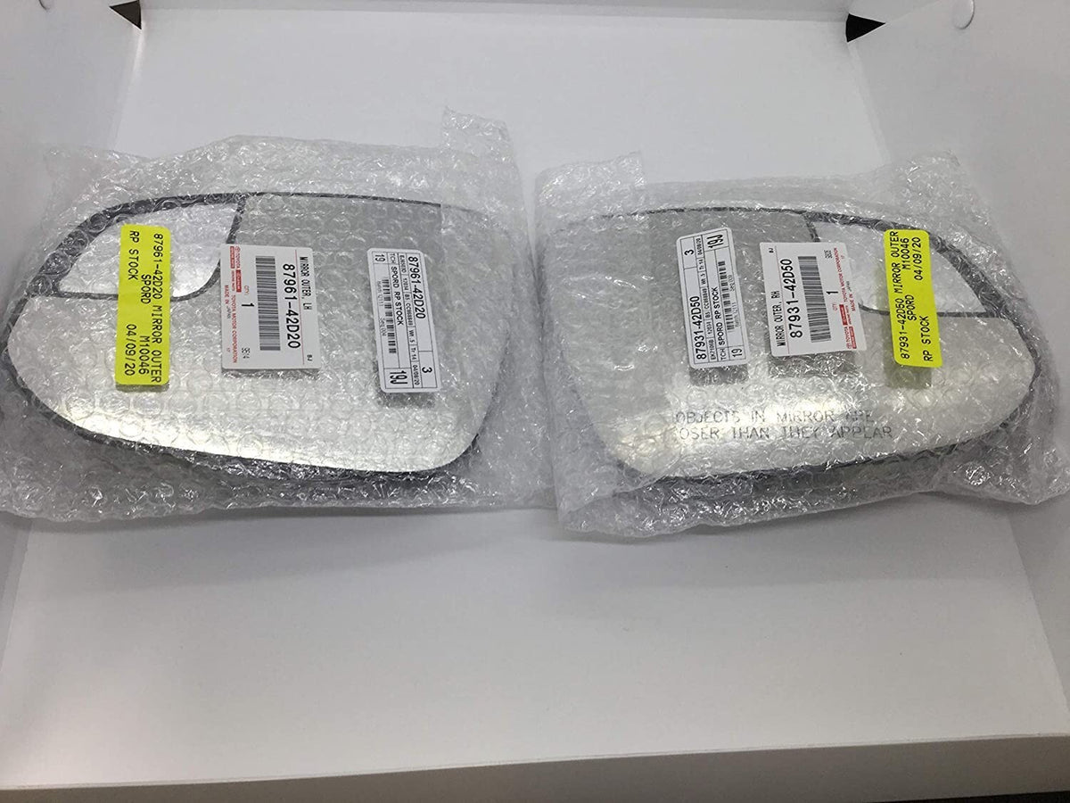 Genuine Toyota RAV4 Heated RH LH Blind Spot Side View Mirror Glass 2016-2018 OEM