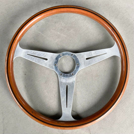 NARDI 38.5cm Wood Steering Wheel