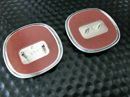 HONDA ACURA GENUINE OEM 97-01 INTEGRA DC2 TYPE-R FRONT & REAR RED 'A' EMBLEM SET