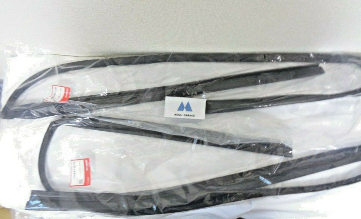 HONDA EK Civic 2dr 3dr L＆R SET Door Runchannel Weatherstrip 96-00  Genuine OEM