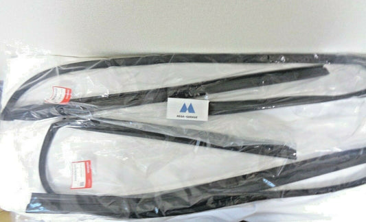 HONDA EK Civic 2dr 3dr L＆R SET Door Runchannel Weatherstrip 96-00  Genuine OEM