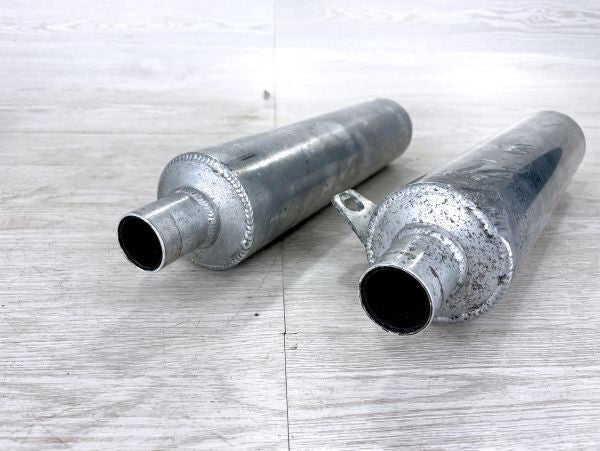 SRS Sugaya Expansion Chamber Silencer Exhaust for Suzuki RG500 Gamma 1985-1989
