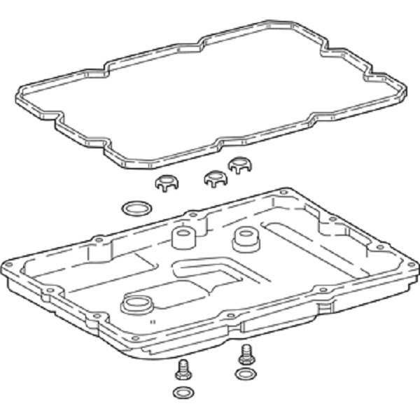 35106-11020 GENUINE TOYOTA PAN SUB-ASSY TRANSMISSION FILTER Lexus LC500 LS500