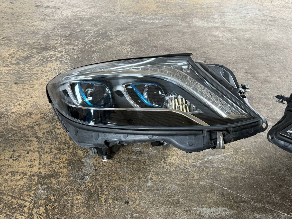Mercedes-Benz S CLASS W222 2014-2017 HEADLIGHT LAMP SET PAIR RH LH GENUINE OEM