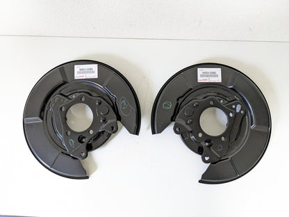 Toyota OEM Parking Brake Plate Sub-Assy RH & LH Set 33080 for 07-11 Camry ACV40