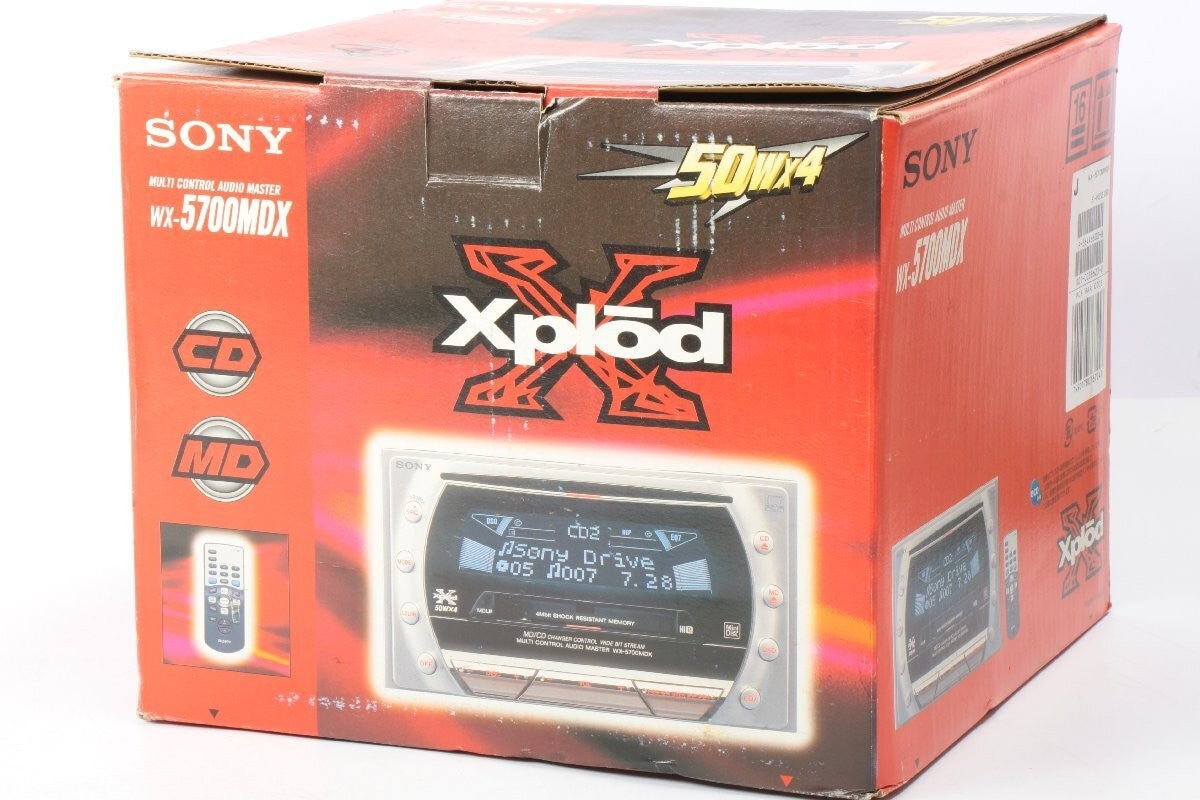 Sony WX-5700MDX CD MD Player