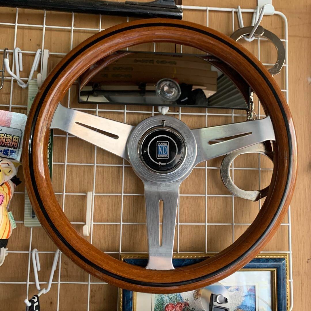 NARDI Wood Steering Wheel 33cm