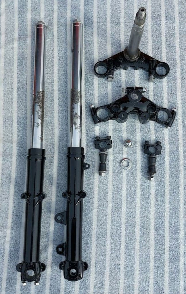Yamaha RD250 RD350 Front Fork Steering Stem OEM