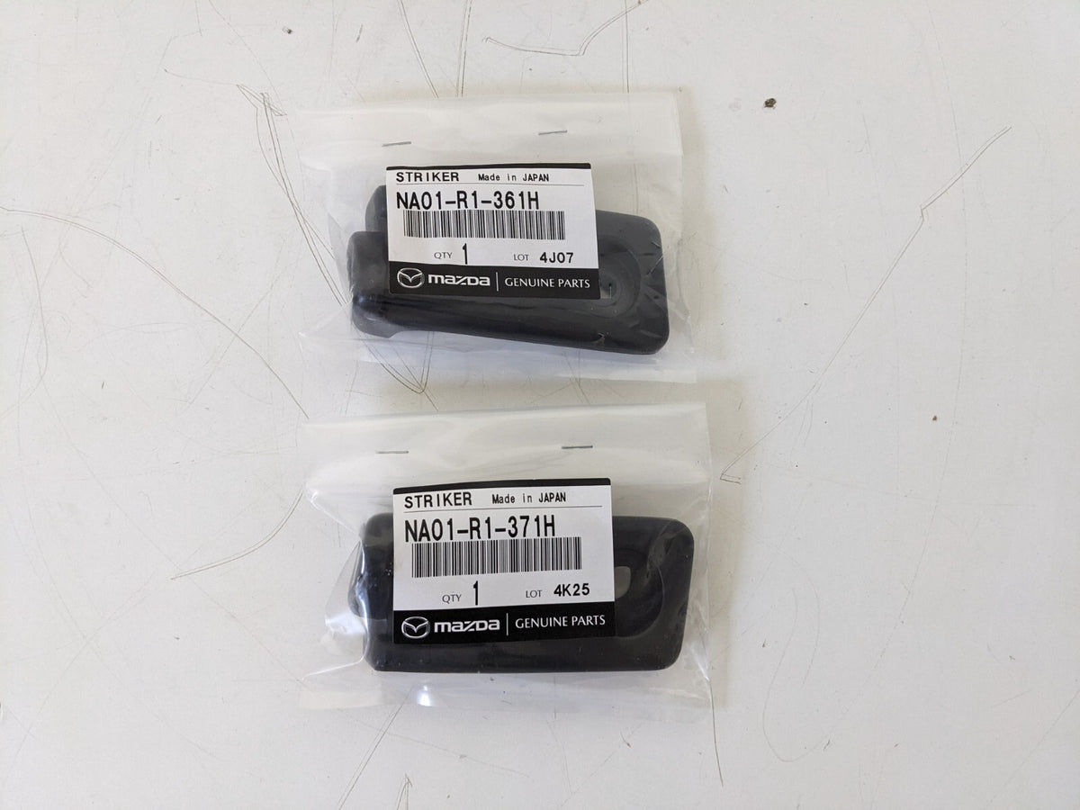 MAZDA OEM 98-05 Miata Roadster NB6 NB8 Hard Top Side Striker & Deck Bolt Set