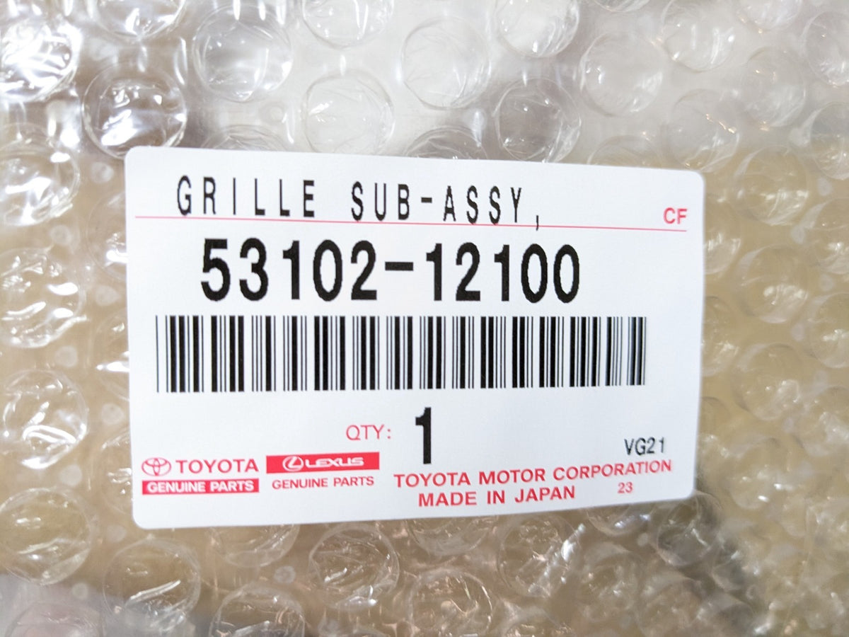 Toyota Genuine AURIS NRE185,NZE18#,ZRE186,ZWE186 Grill Sub Assy OEM 53102-12100