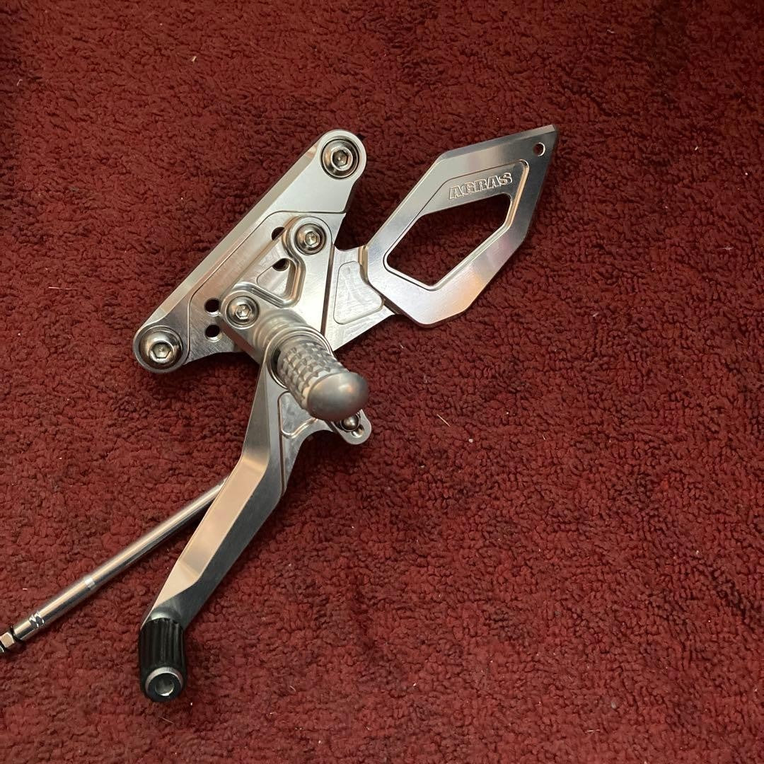 AGRAS Rearsets for Kawasaki Zephyr 1100