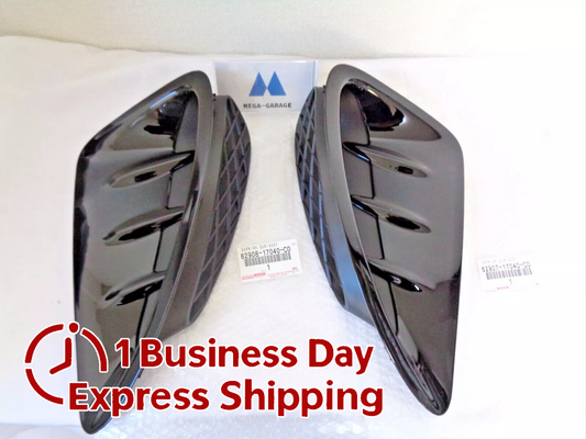 Toyota Genuine MR2 Spyder ZZW30 Quarter Panel Air Inlet Garnish LH RH Set Black
