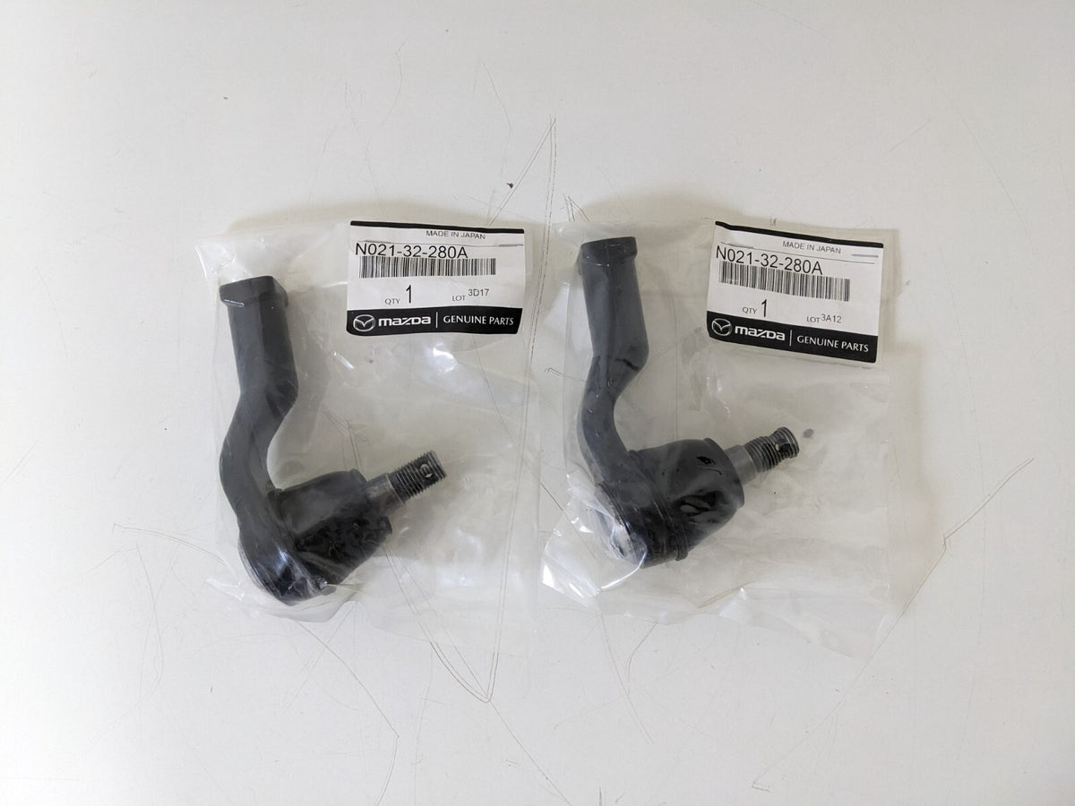 N021-32-280A Mazda Genuine Miata 93-94 Bilstein Equipped Outer Tie Rod End Set *