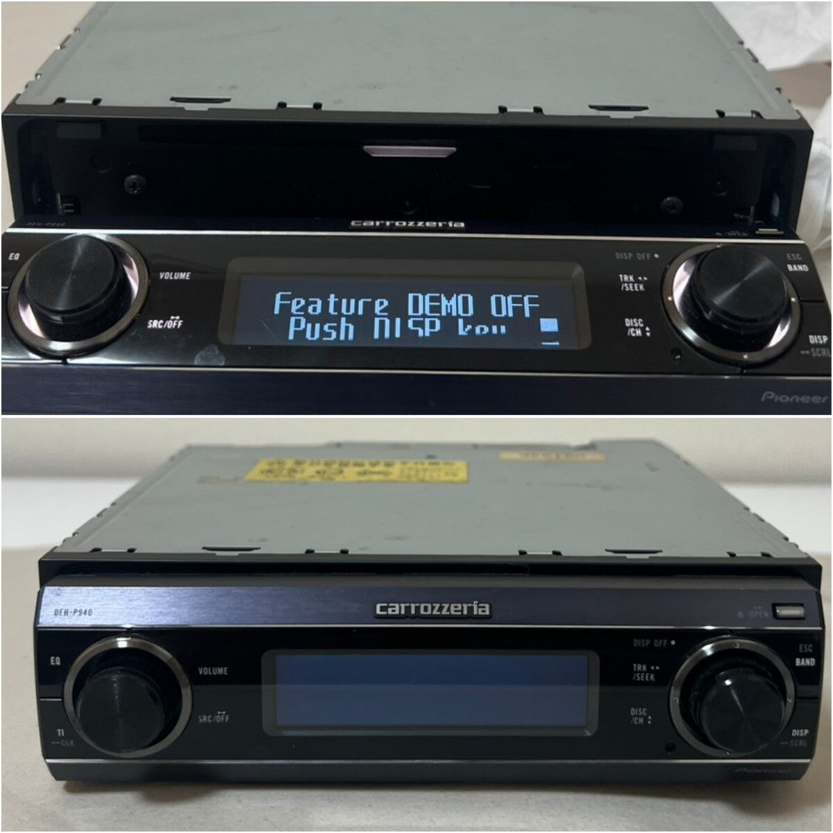 Pioneer Carrozzeria DEH-P940 CD Player Car Stereo