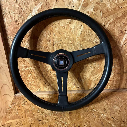 NARDI Steering Wheel Leather Black 36cm