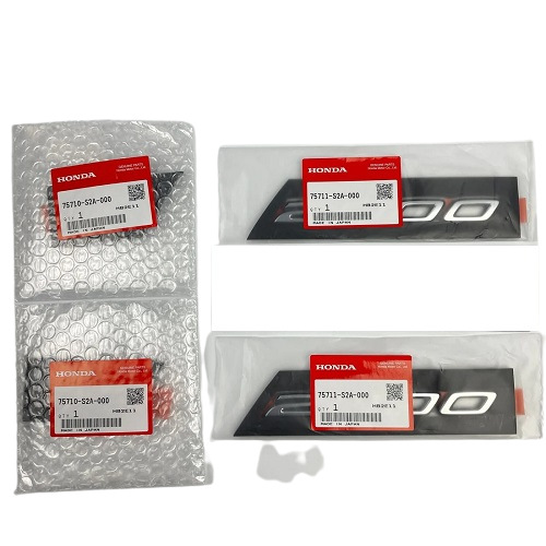 HONDA Genuine S2000 AP1 AP2 Fender Side Chrome Emblem Badge Right & Left Set