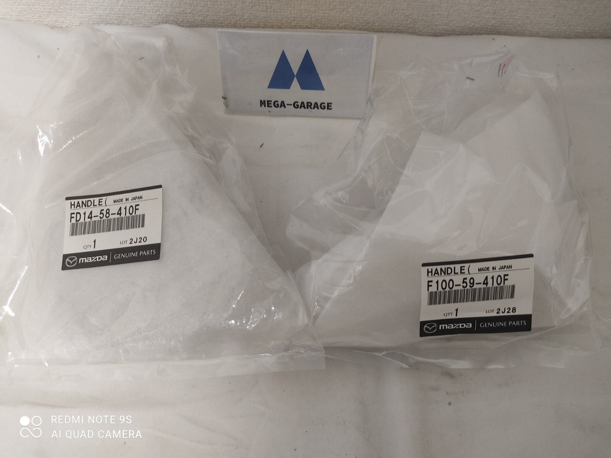 Genuine MAZDA RX-7 FD3S Out Side Outer Door Handle Right & Left Side Set