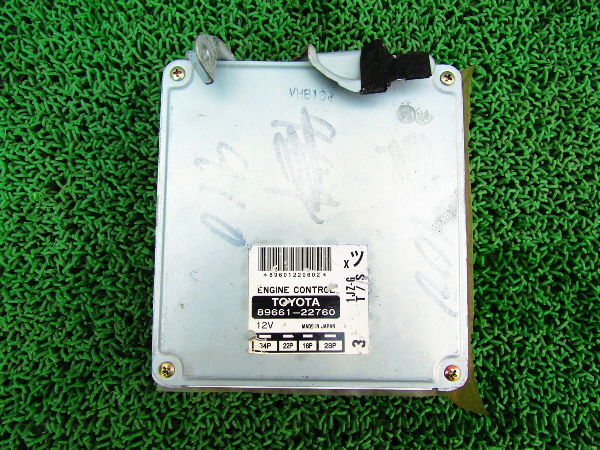 TOYOTA Genuine  CHASER Tourer-S JZX100 1JZ-GE 4AT engine computer ECU 89661-2276