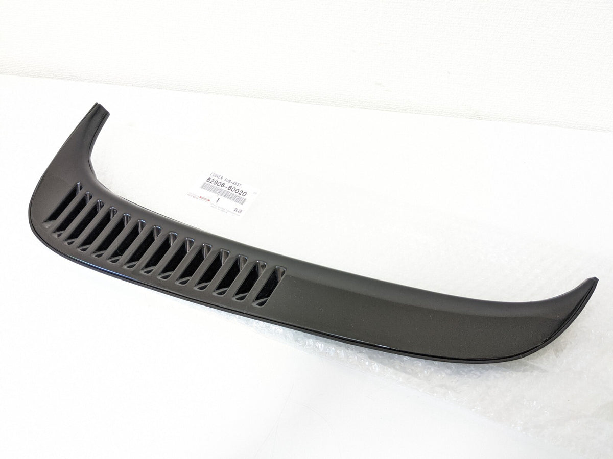 Genuine Toyota Land Cruiser 80 FJ80 Rear Louver Quarter Side Window Vent Set