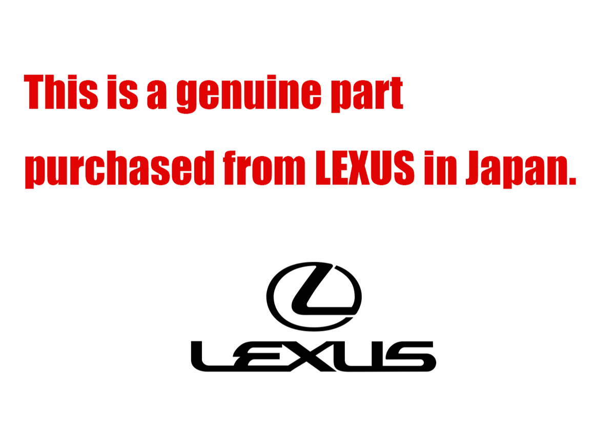 75552-53041 Genuine Lexus IS350 IS200T Front Windshield Moulding & Clips RH & LH