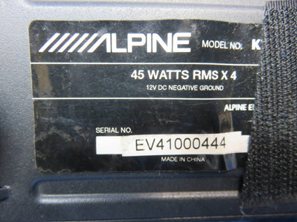 Alpine KTP-445UJ Compact 4-Channel Digital Power Amplifier Car Audio JDM