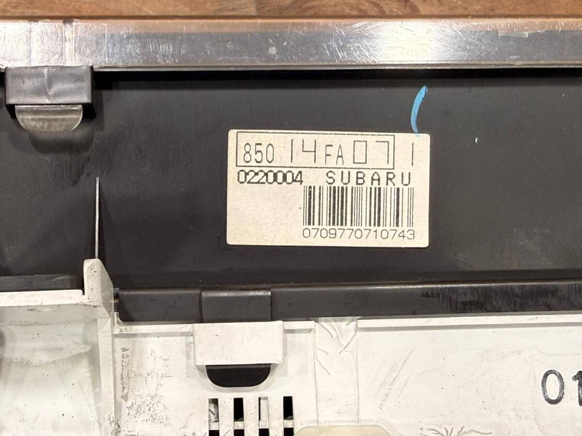 Subaru GC8 Impreza WRX Speedometer Instrument Cluster JDM OEM Genuine