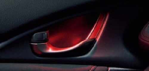 HONDA CIVIC FC1 FK7 FK8 Type R Genuine Inner Door Handle RED LED LIGHT Kit OEM