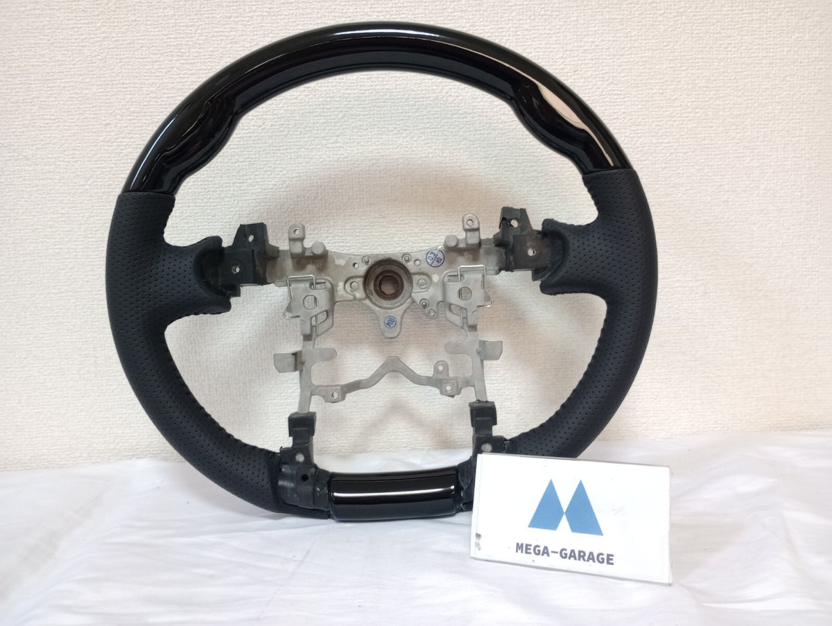Piano Black Sport Type Steering Wheel For Toyota PRIUS ZVW30