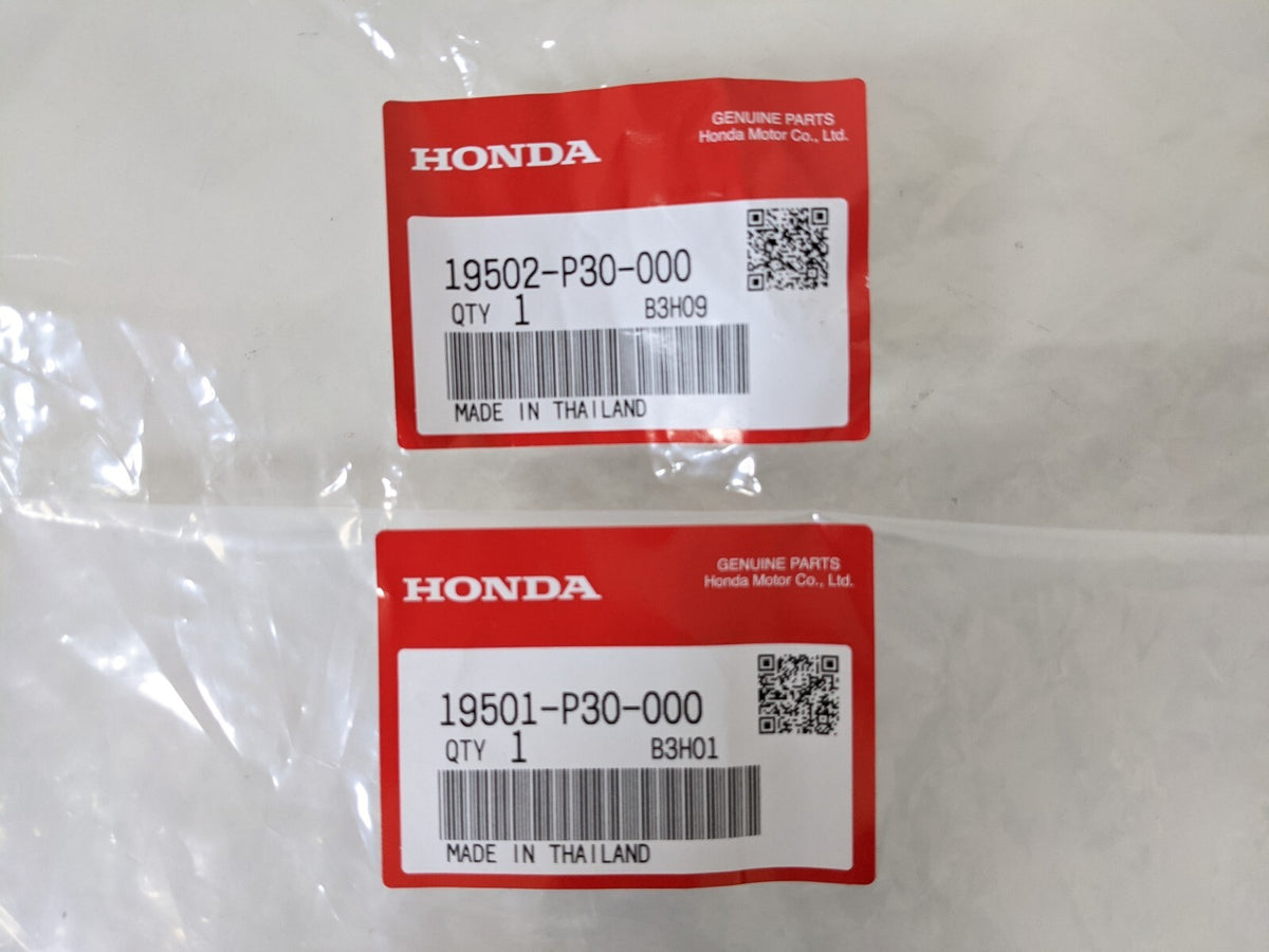 19502 - P30 - 000 / 19501 - P30 - 000 HONDA GENUINE Radiator Coolant Hose Set