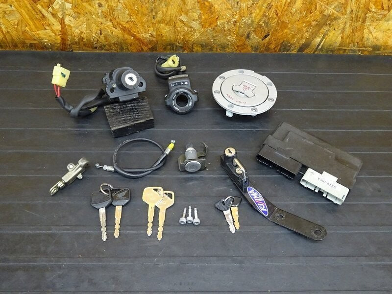 Honda CBR954RR Fireblade SC50 2002-2003 Ignition Switch Key Set ECU Genuine OEM
