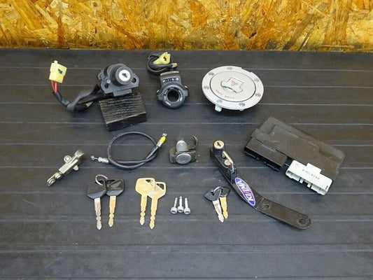 Honda CBR954RR Fireblade SC50 2002-2003 Ignition Switch Key Set ECU Genuine OEM