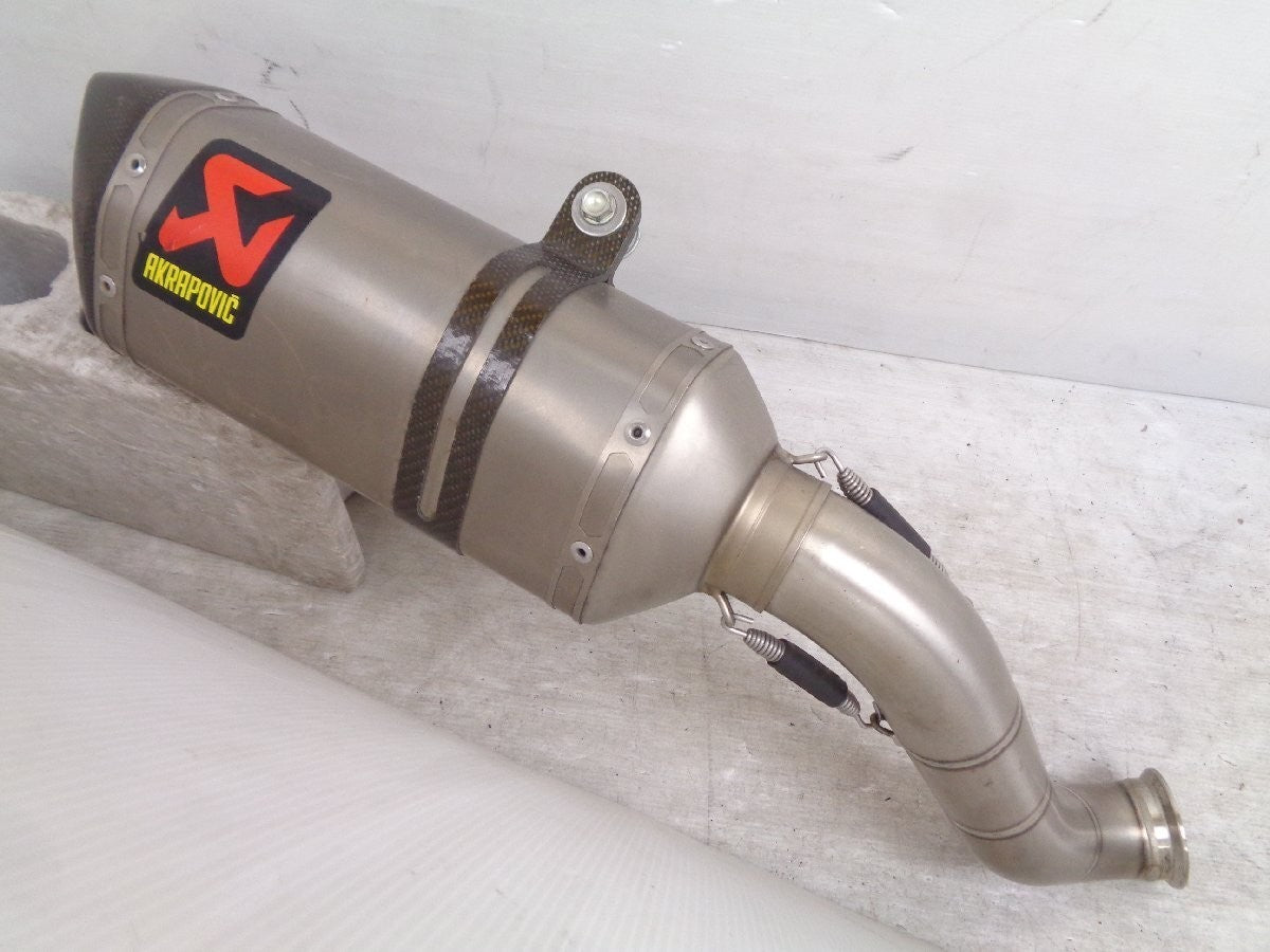 Akrapovic Titanium Slip-On Exhaust Muffler for KTM 690 Duke 2013-2017