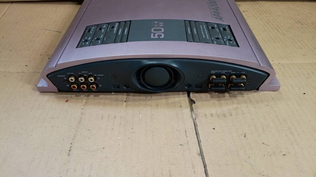 Clarion ADDZEST APA4200G 4-Channel Car Audio Power Amplifier