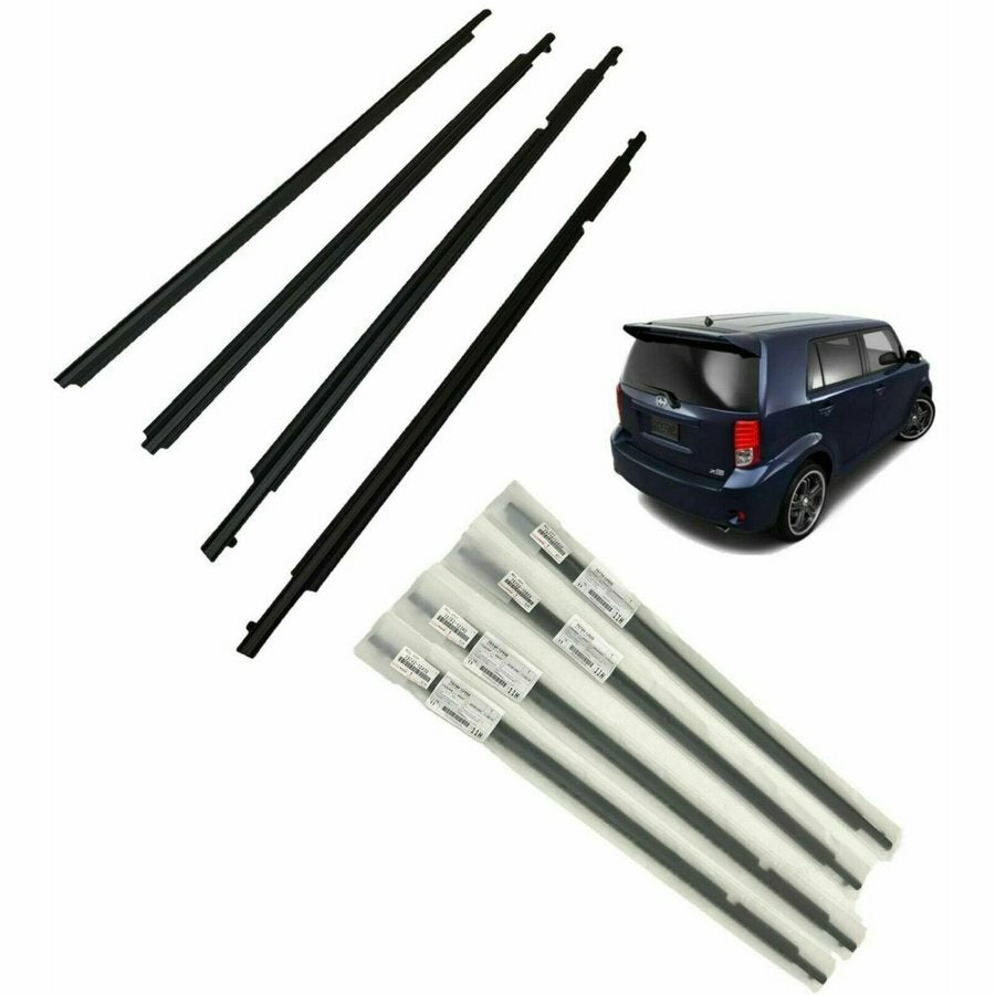 08-15 SCION XB Belt Molding Weatherstrip (FULL SET) Genuine Toyota