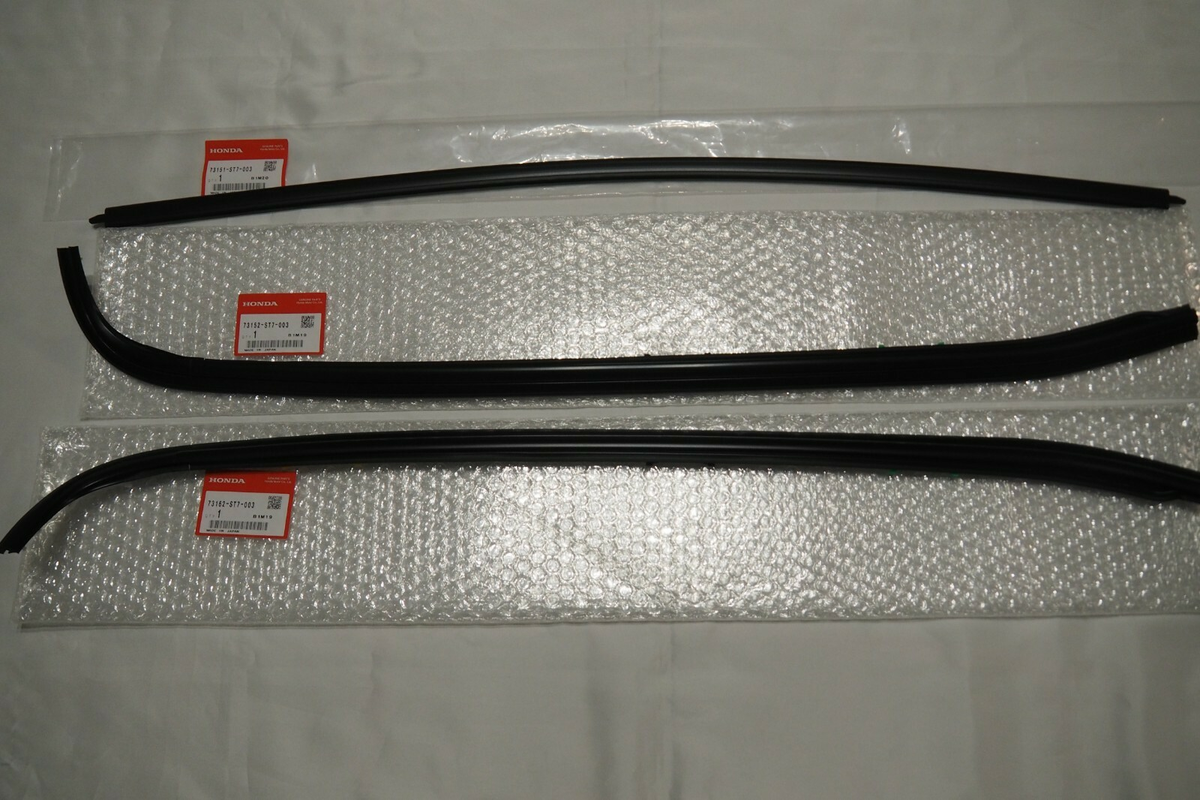 HONDA Genuine INTEGRA TYPE R DC2 Front Windshield Molding Left Right  Upper  Set