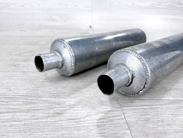 SRS Sugaya Expansion Chamber Silencer Exhaust for Suzuki RG500 Gamma 1985-1989