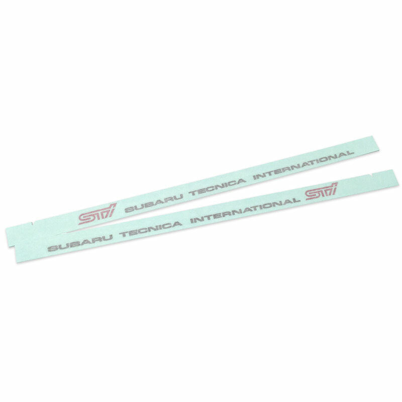 93063FE000 SUBARU IMPREZA WRX STI GC8 Genuine Front Door Decal Right & Left Set