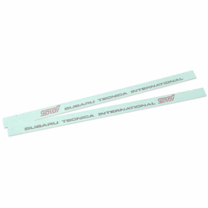 93063FE000 SUBARU IMPREZA WRX STI GC8 Genuine Front Door Decal Right & Left Set